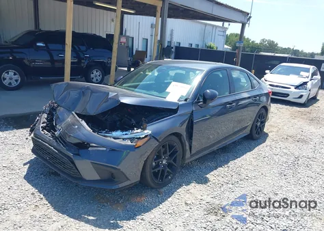 2023 Honda Civic Sport из США, поврежденный, VIN 2HGFE2F58PH558597